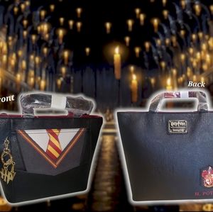 Loungefly × Harry Potter Suit and Tie Gryffindor Purse